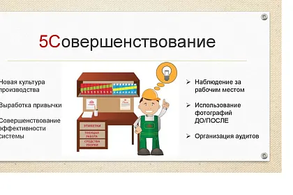 Пятая «С» в системе 5С: Совершенствуй