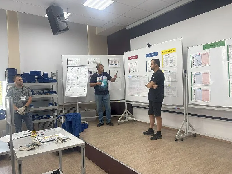 Сотрудники «ПК «Техинком-Центр» освоили инструменты бережливого производства на «Фабрике процессов» 4