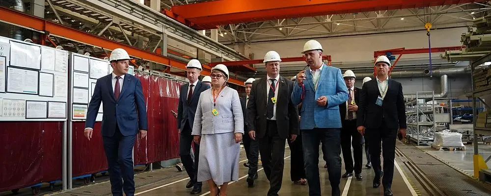 Делегация из Республики Беларусь посетила производственные площадки Группы компаний «КСК» в Твери  