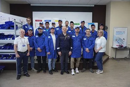 Сотрудники компании «НПО Тверьторгмаш» продемонстрировали мастерство в бережливом производстве на игровом тренинге «Фабрика процессов»