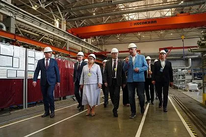 Делегация из Республики Беларусь посетила производственные площадки Группы компаний «КСК» в Твери  
