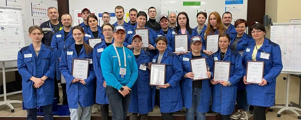 Уникальный обучающий курс по бережливому производству для МСП завершился обучающей игрой «Фабрика процессов»