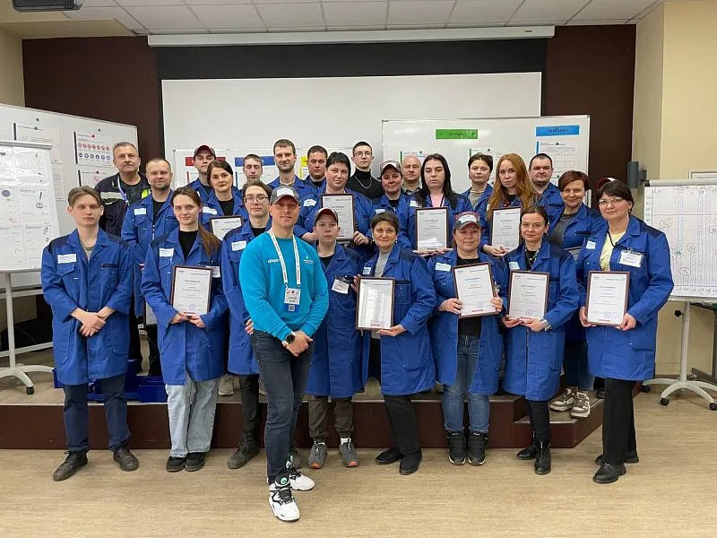 Уникальный обучающий курс по бережливому производству для МСП завершился обучающей игрой «Фабрика процессов» 6