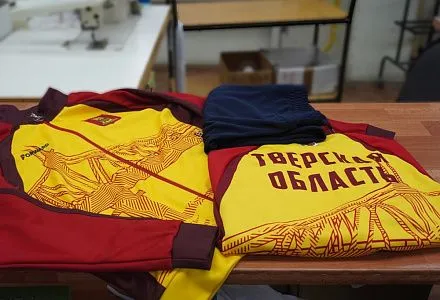Forward изготовил парадные костюмы для воспитанников школы высшего спортивного мастерства