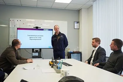 Тверской завод «Структура» почти на четверть увеличил выработку и сократил время протекания процесса на пилотном участке 