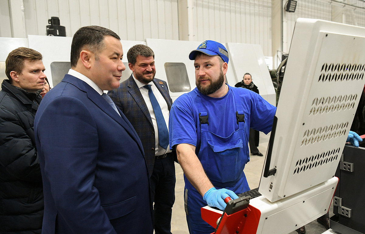 Губернатор Тверской области Игорь Руденя встретился с лидерами промышленной отрасли региона 1
